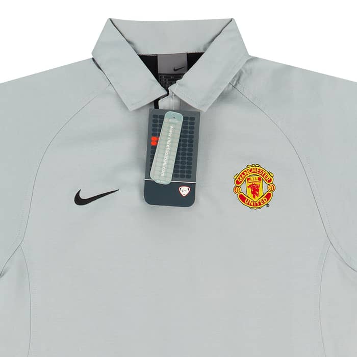 2002-03 Manchester United Nike Polo Shirt (M.Kids)