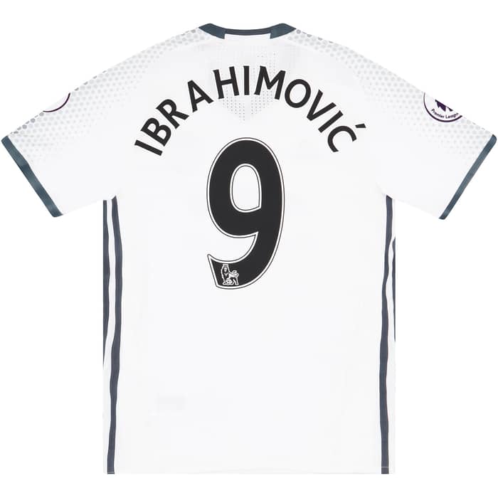 2016-17 Manchester United Player Issue Third Shirt Ibrahimovic #9