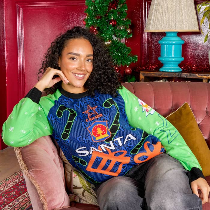 Schmeichel #1 Santa Christmas Jumper