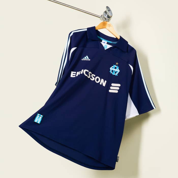 1999-00 Olympique Marseille Away Shirt Pires #7 - 6/10 - (XL)