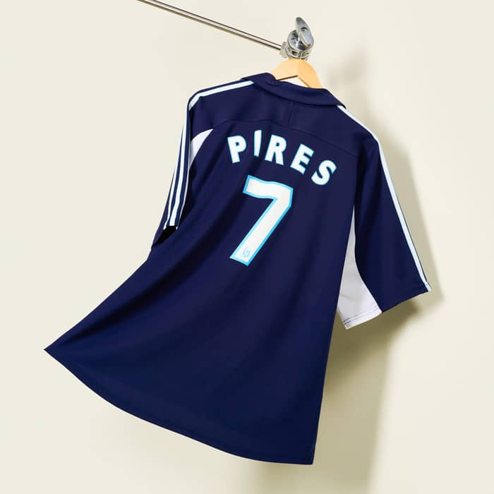 1999-00 Olympique Marseille Away Shirt Pires #7 - 6/10 - (XL)