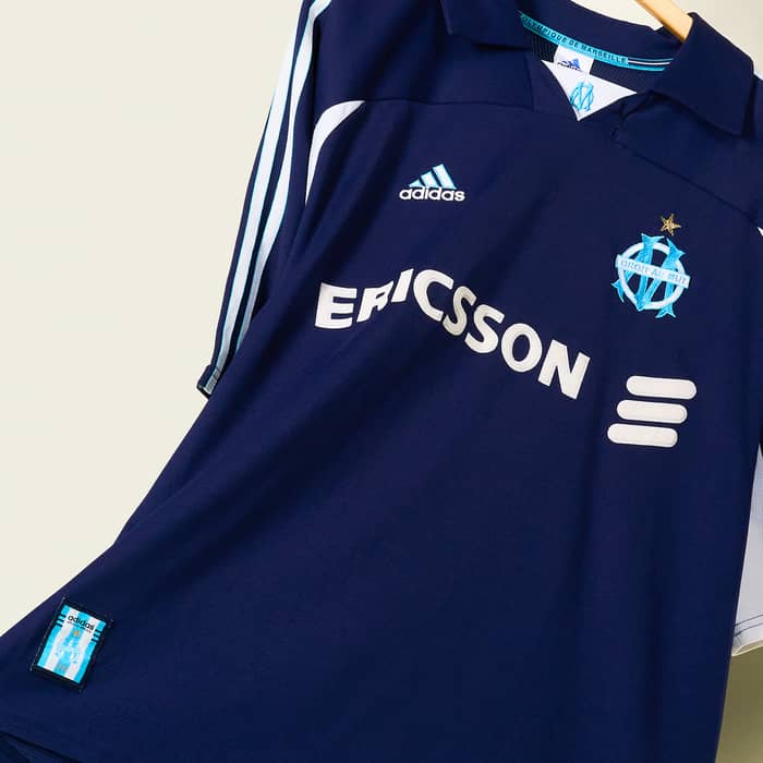 1999-00 Olympique Marseille Away Shirt Pires #7 - 6/10 - (XL)
