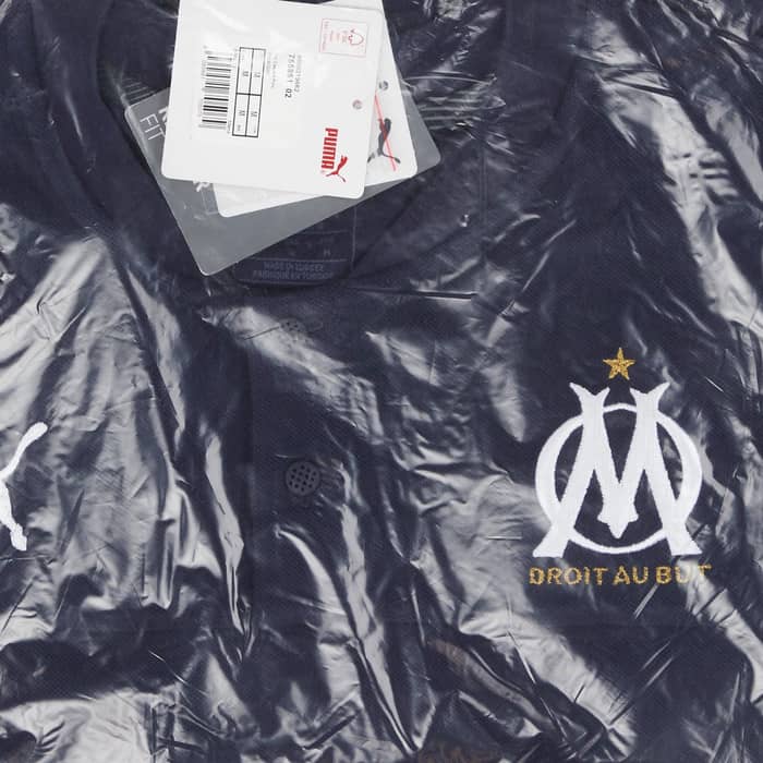 2019-20 Olympique Marseille Puma Casuals Polo T-Shirt (S)