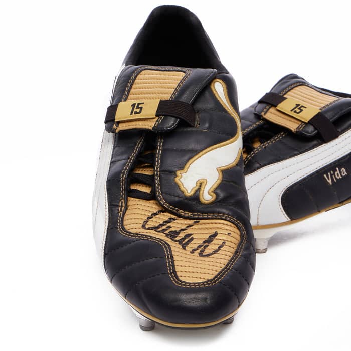 2008 Puma Match Worn v-Konstukt III Football Boots (Nemanja Vidic) *Excellent* SG 10½