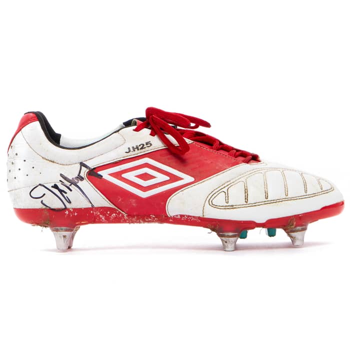 2012 Umbro Match Worn Geomatra Pro Football Boots (Joe Hart) *Good* SG 10½