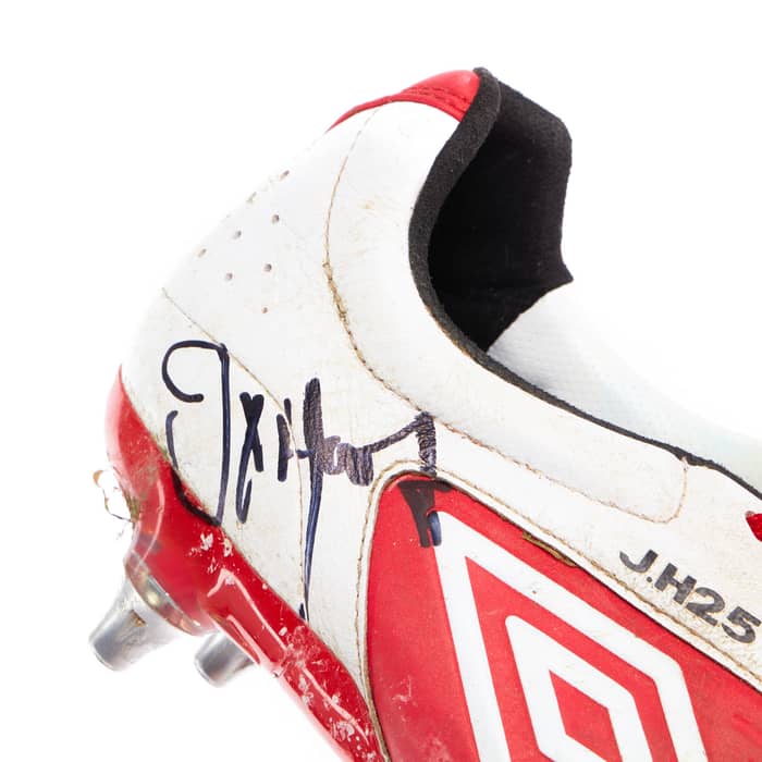 2012 Umbro Match Worn Geomatra Pro Football Boots (Joe Hart) *Good* SG 10½