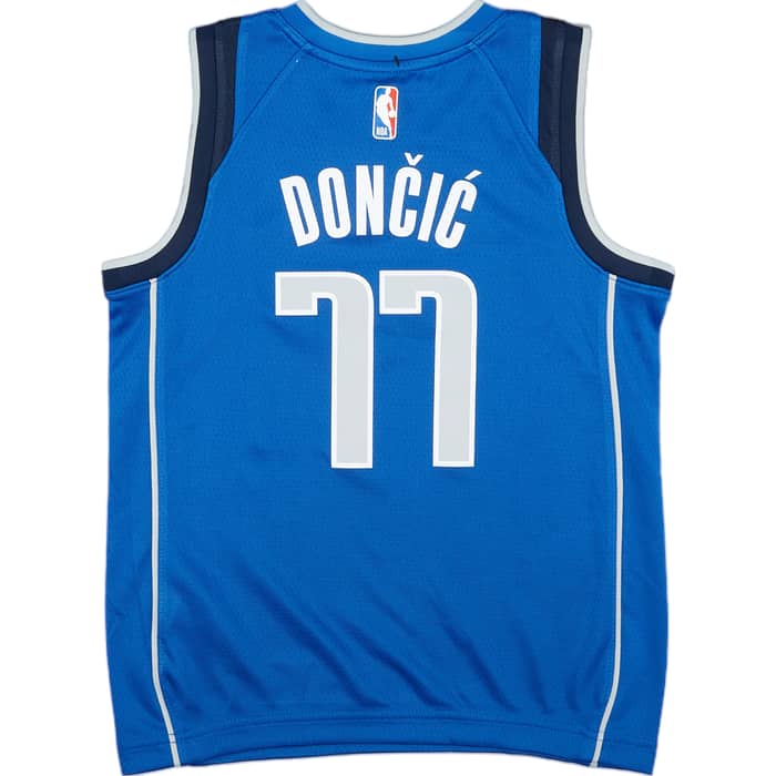 2018-24 Dallas Mavericks Doncic #77 Nike Swingman Away Jersey (S.Kids)