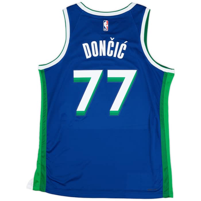 2022-23 Dallas Mavericks Doncic #77 Nike Swingman Alternate Jersey (S)