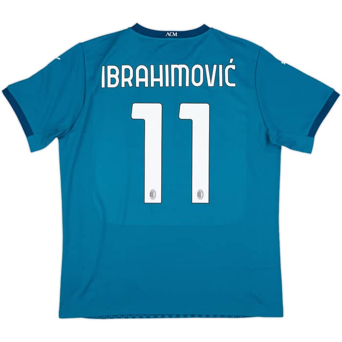 2020-21 AC Milan Third Shirt Ibrahimovic #11 (L)