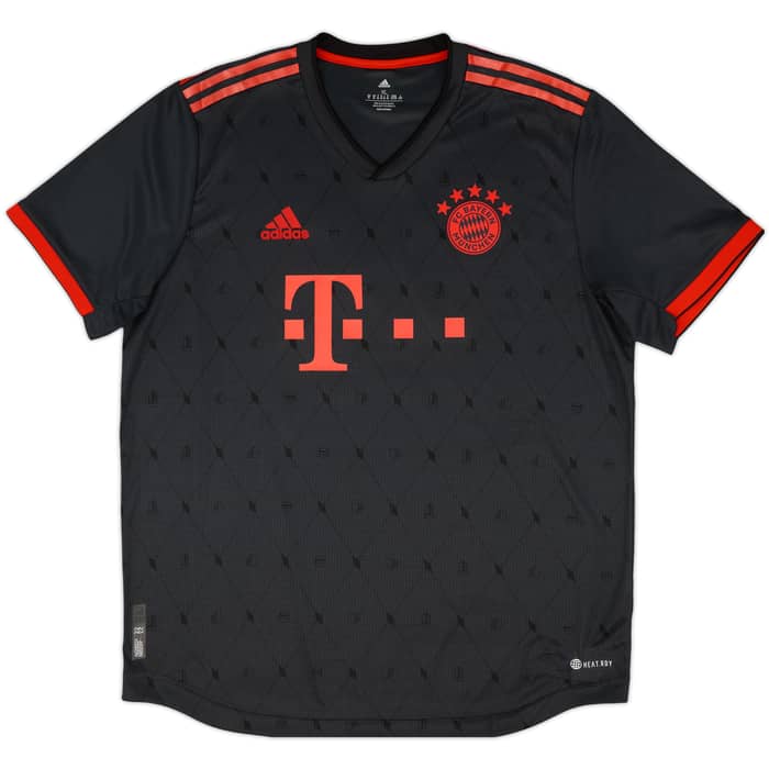 2022-23 Bayern Munich Authentic Third Shirt Muller #25 - 10/10 - (XL)