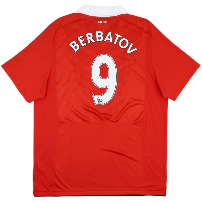 2010-11 Manchester United Home Shirt Berbatov #9 (XL)