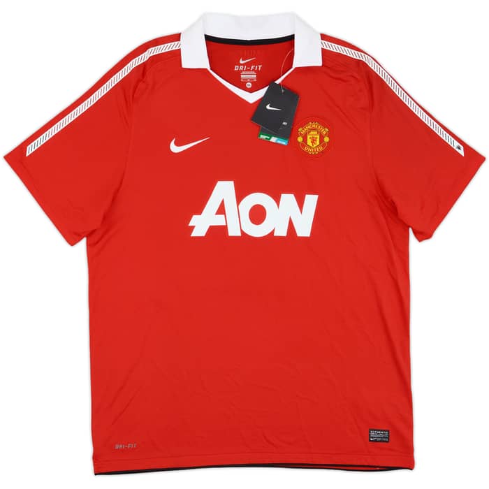 2010-11 Manchester United Home Shirt Berbatov #9 (XL)