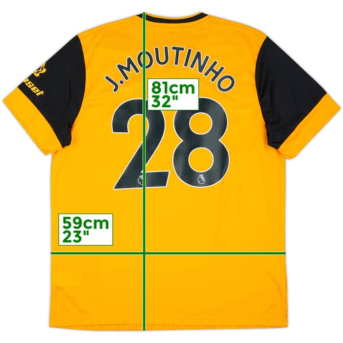 2020-21 Wolves Home Shirt J.Moutinho #28 (XL)