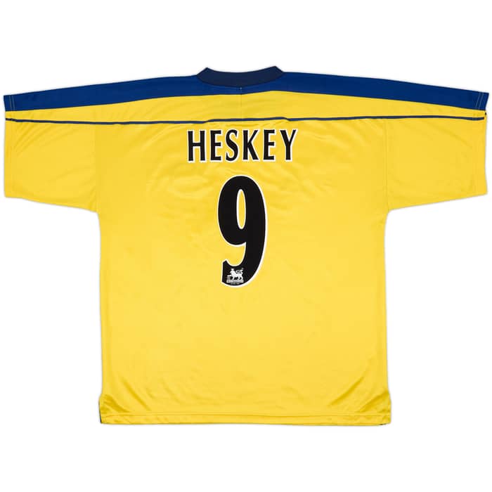 1999-01 Leicester Third Shirt Heskey #9 - 7/10 - (XL/XXL)