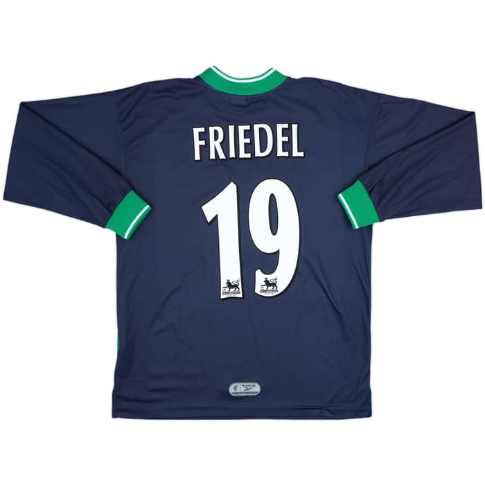1999-00 Liverpool GK Shirt Friedel #19 - 7/10 - (S)