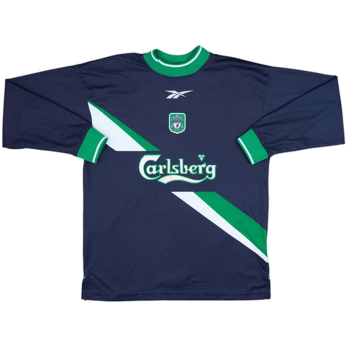 1999-00 Liverpool GK Shirt Friedel #19 - 7/10 - (S)