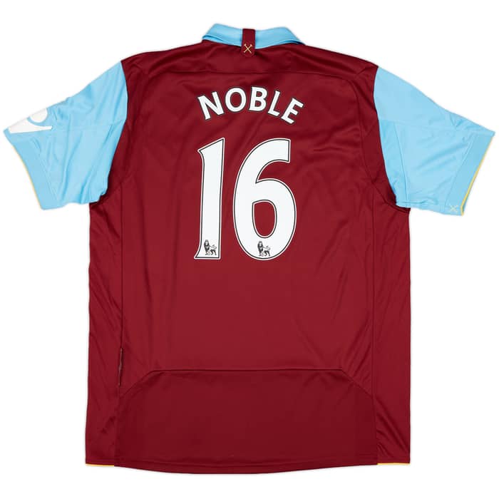 2010-11 West Ham Home Shirt Noble #16 - 8/10 - (XL)