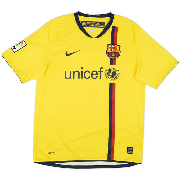 2008-10 Barcelona Away Shirt Messi #10