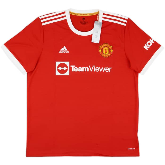 2021-22 Manchester United Home Shirt Ronaldo #7 (XL)