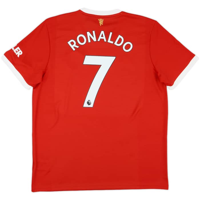2021-22 Manchester United Home Shirt Ronaldo #7 (XL)
