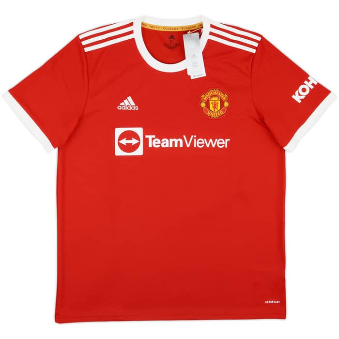 2021-22 Manchester United Home Shirt Ronaldo #7 (XL)