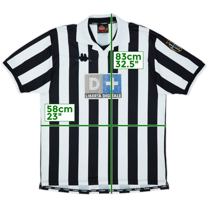 1998-99 Juventus Home Shirt Del Piero #10 - 5/10 - (XL)