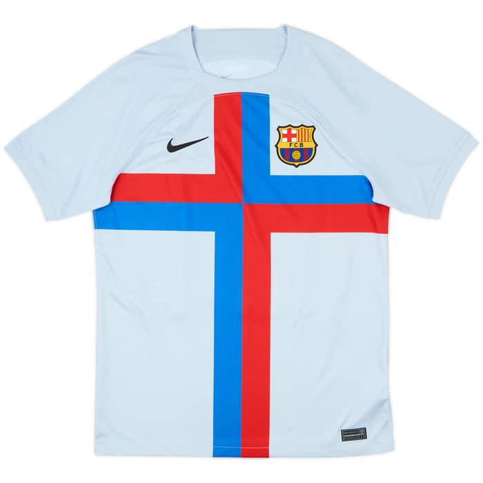2022-23 Barcelona Third Shirt Lewandowski #9 - 9/10 - (M)