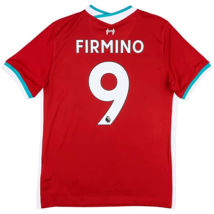 2020-21 Liverpool Home Shirt Firmino #9 - 8/10 - (M)