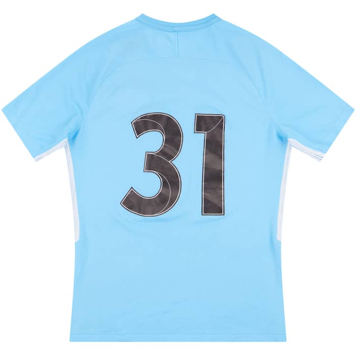 2017-18 Melbourne City Player Issue Home Shirt # (Very Good)
