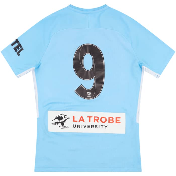 2017-18 Melbourne City Y-League Match Worn Home Shirt # (Very Good)