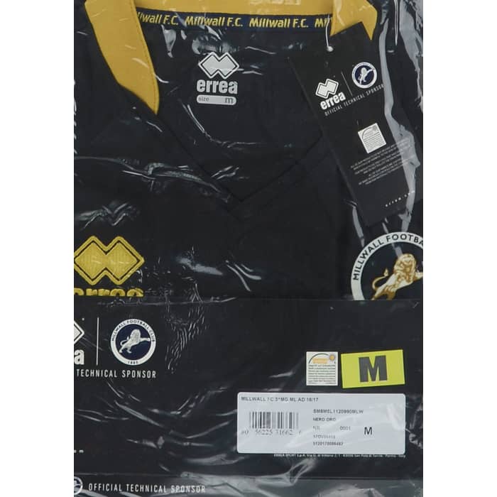 2016-17 Millwall Third L/S Shirt - NEW
