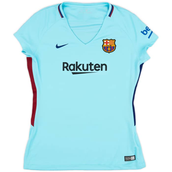 2017-18 Barcelona Away Shirt - 9/10 - (Women's L)