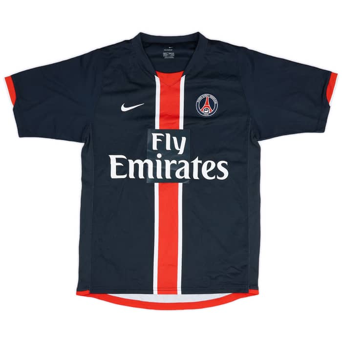 2006-07 Paris Saint-Germain Home Shirt - 7/10 - (XS)