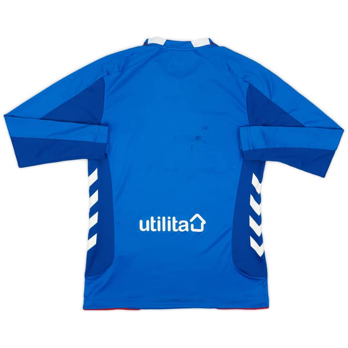 2018-19 Rangers L/S Home Shirt - 7/10 - (M)