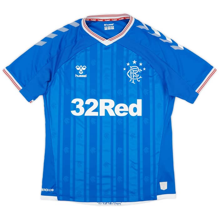 2019-20 Rangers Home Shirt - 9/10 - (L)