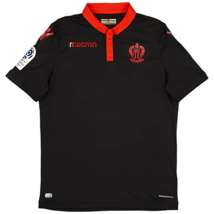 2018-19 Nice Away Shirt Lloris #3 - 8/10 - (XL)