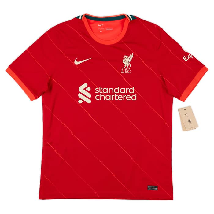 2021-22 Liverpool Home Shirt Virgil #4