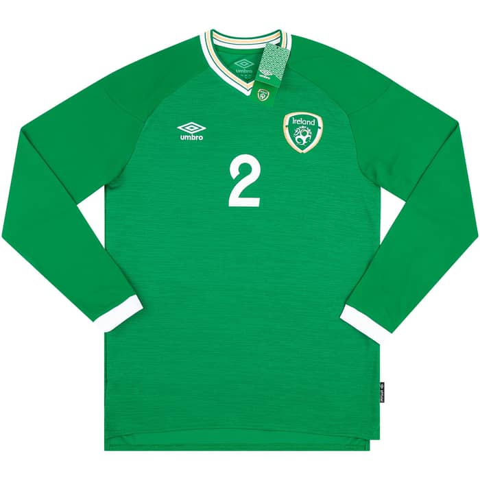 2020-21 Ireland Home L/S Shirt Coleman #2