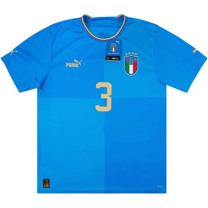 2022-23 Italy Home Shirt Chiellini #3