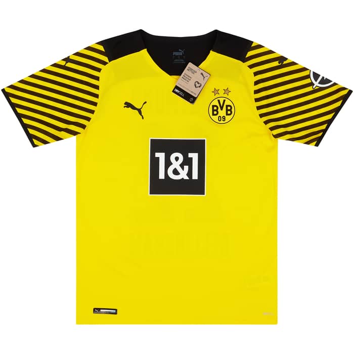 2021-22 Borussia Dortmund Player Issue Pro Home Shirt Haaland #9