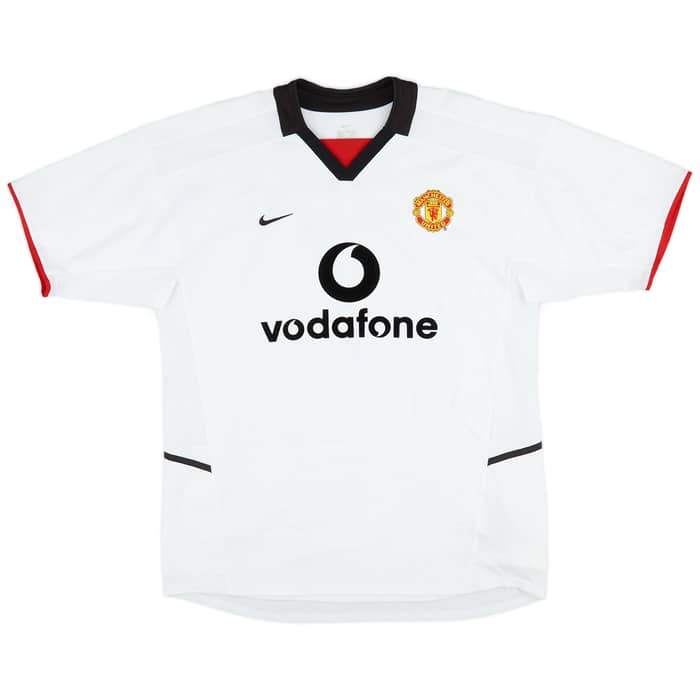 2002-03 Manchester United Away Shirt Beckham #7