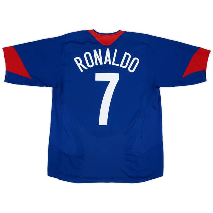 2005-06 Manchester United Away Shirt Ronaldo #7