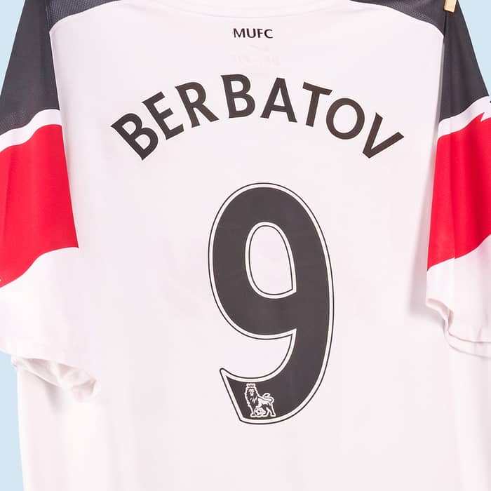 2010-12 Manchester United Maillot extérieur Berbatov #9 - 6/10 - (S)