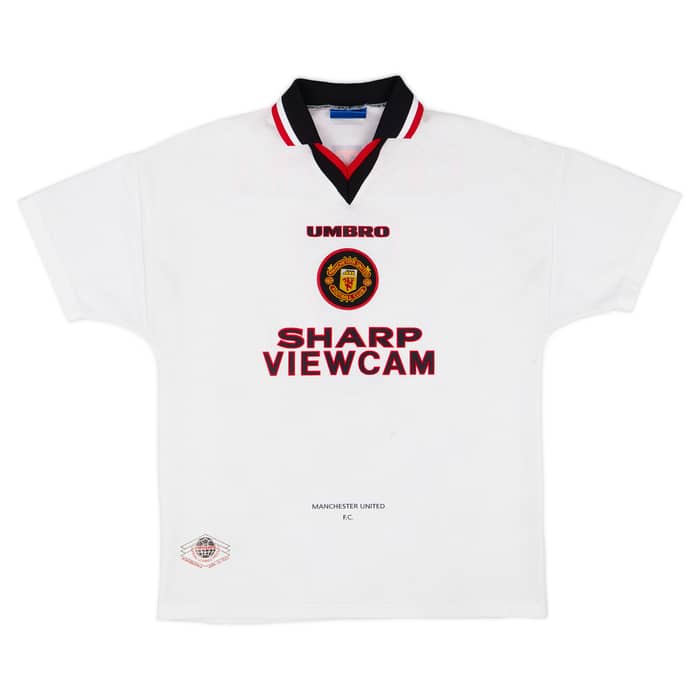 1996-97 Manchester United Away Shirt Cantona #7