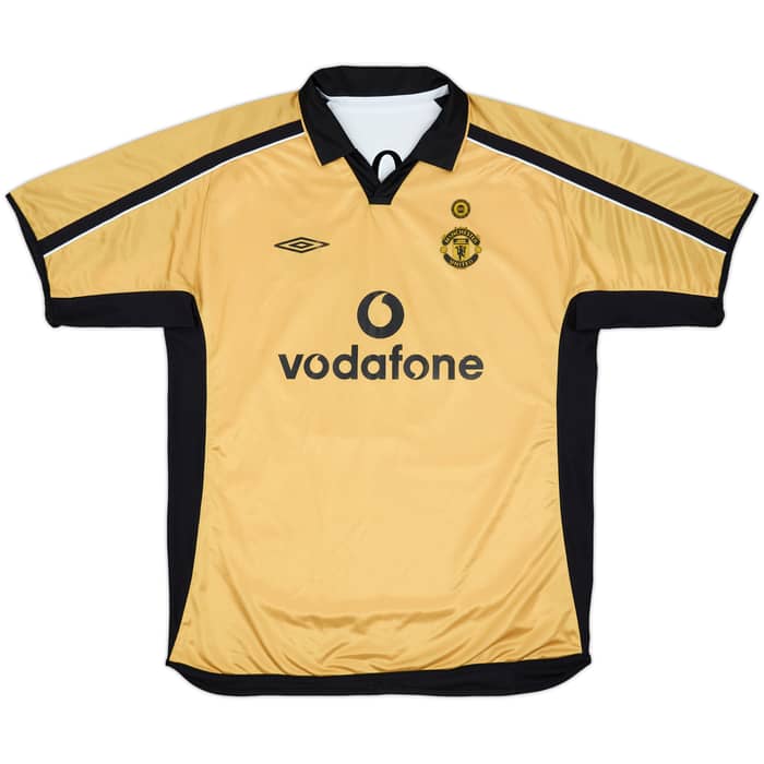 2001-02 Manchester United Maillot extérieur/troisième Centenaire Scholes #18