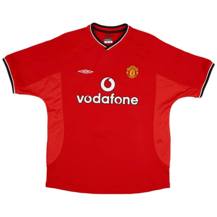 2000-02 Manchester United Home Shirt Keane #16