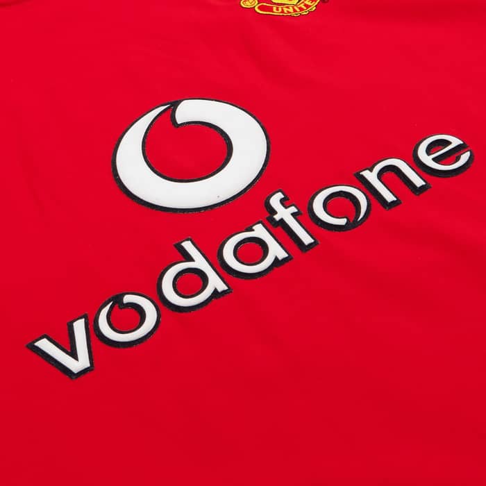 2002-04 Manchester United Home Shirt Beckham #7 - 8/10 - (S)