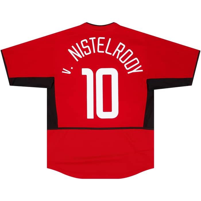 2002-04 Manchester United Home Shirt v.Nistelrooy #10