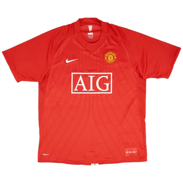 2007-08 Manchester United CL Home Shirt Ronaldo #7