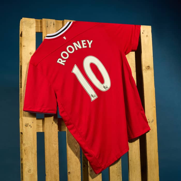 2011-12 Manchester United Home Shirt Rooney #10 - 6/10 - (S)